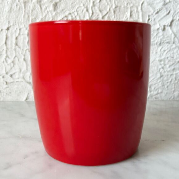 Starbucks Red Mug Green Mermaid Logo - 2020 Starbucks Coffee Cup 12 fl oz - Picture 2 of 6